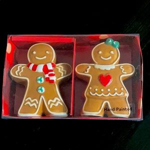 Christmas Gingerbread Salt & Pepper Shakers